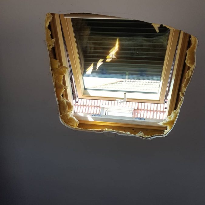 Cr&eacute;ation de velux avec volet solaire Haguenau 1