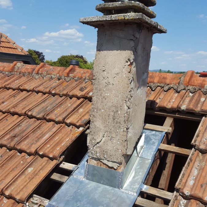 Travaux sur cheminee H&oelig;nheim 1