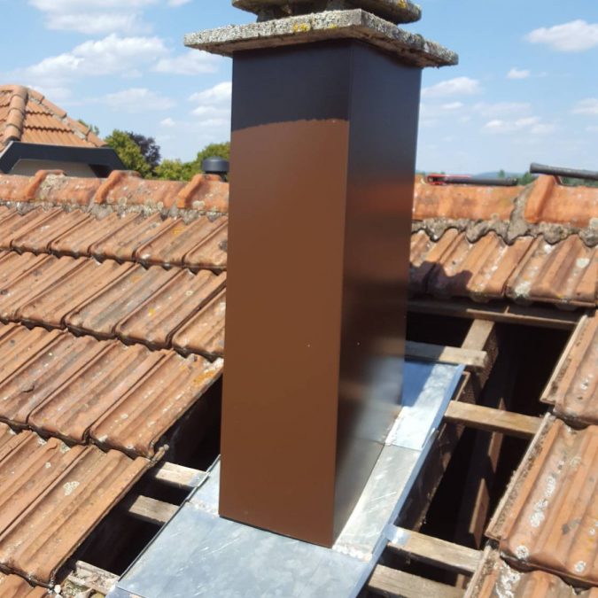Travaux sur cheminee Bischheim 2