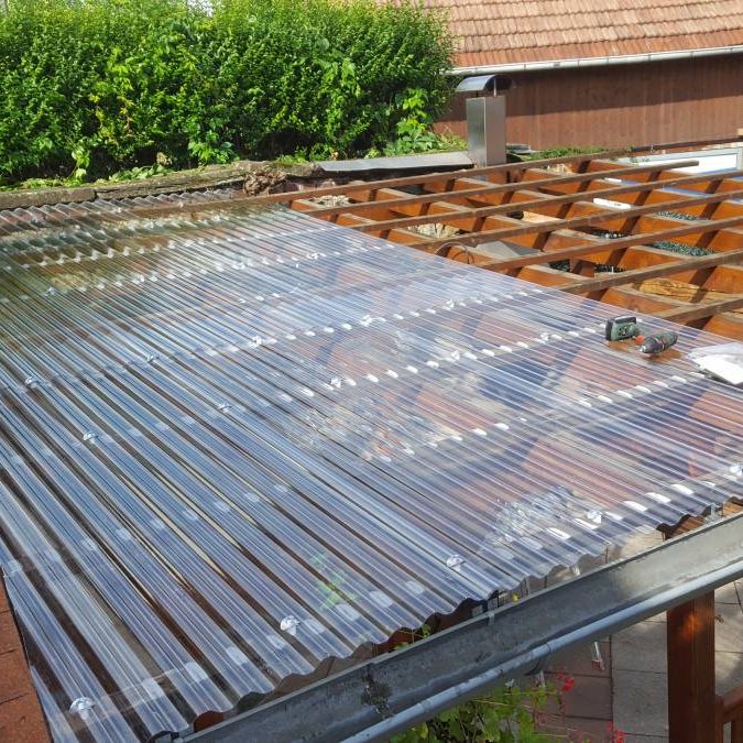 remplacement de panneaux transparents Haguenau 2