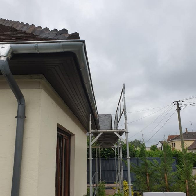 Remplacement de goutti&egrave;res Strasbourg 4