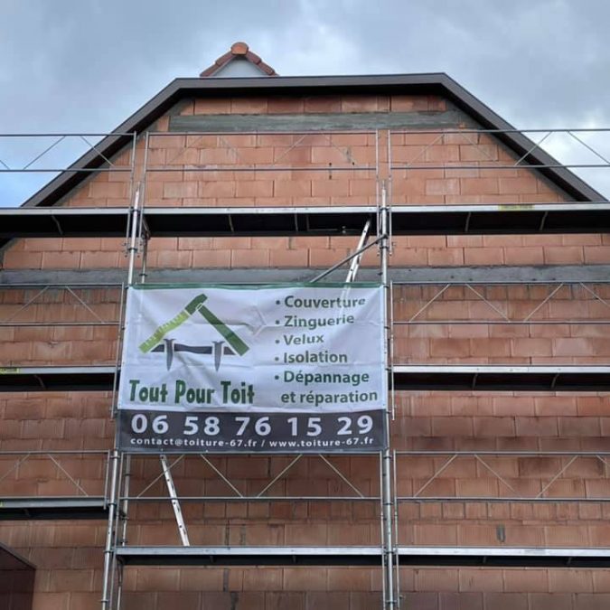 Cr&eacute;ation d&rsquo;un d&eacute;bord de toiture Haguenau 3