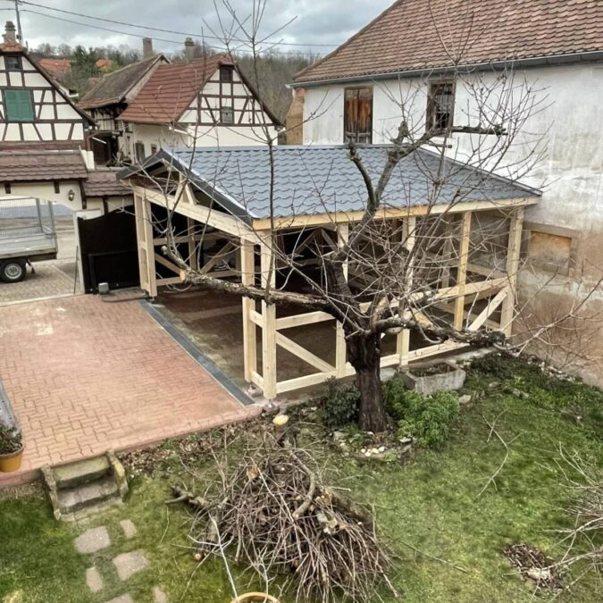 328926803_3421446858184026_8282035236815237758_N 675X675 | Tout pour Toit Création d’un carport dans le Bas-Rhin Erstein